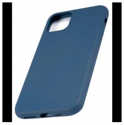 Чехол силиконовый mObility для iPhone 11 (синий) УТ000019160 