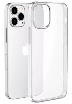 Чехол силиконовый mObility для iPhone 12 Pro Max (6 7) (прозрачный) УТ000023138 