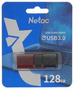 Флешка Netac U182 Red USB3 0 Flash Drive 128GB (NT03U182N 128G 30RE) Память USB
