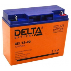 Батарея для ИБП Delta GEL 12 20 12В 20Ач Свинцово кислотный аккумулятор