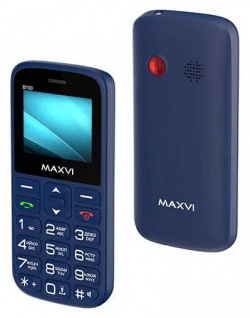 Мобильный телефон MAXVI B100 BLUE (2 SIM) 