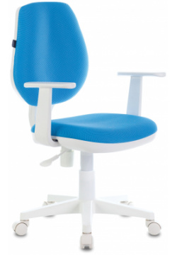 Кресло компьютерное BRABIX Fancy MG 201W голубое (532411) 532411 