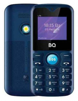 Мобильный телефон BQ 1853 LIFE BLUE (2 SIM) 