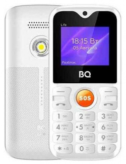 Мобильный телефон BQ 1853 LIFE WHITE (2 SIM) 