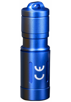 Фонарь брелок светодиодный Fenix E02R  голубой 200 лм встроенный аккумулятор