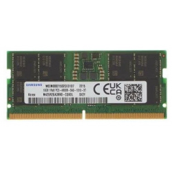 Память оперативная DDR5 Samsung 16Gb SO DIMM SEC (PC5 38400  4800 CL40) 1 1V (M425R2GA3BB0 CQK) M425R2GA3BB0 CQK