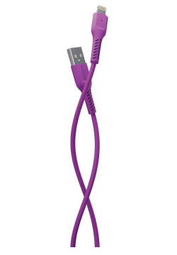 Дата кабель More choice K16i Purple USB 2 0A Apple 8 pin TPE 1м K16IPURPLE К
