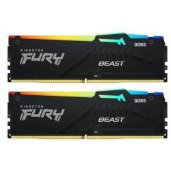 Память оперативная DDR5 Kingston FURY Beast Black RGB EXPO CL36 32Gb PC41600  5200Mhz (KF552C36BBEAK2 32) KF552C36BBEAK2 32