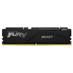Память оперативная DDR5 Kingston FURY Beast Black XMP CL40 64Gb PC41600  5200Mhz (KF552C40BBK2 64) KF552C40BBK2 64