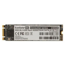 Накопитель SSD ExeGate A2000MNext 240Gb (EX280469RUS) EX280469RUS 