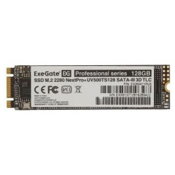 Накопитель SSD ExeGate UV500MNextPro+ 128GB (EX280471RUS) EX280471RUS 