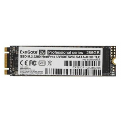 Накопитель SSD ExeGate UV500MNextPro+ 256Gb (EX280472RUS) EX280472RUS 