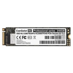 Накопитель SSD ExeGate KC2000MNextPro 240GB (EX282318RUS) EX282318RUS 