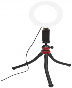 Трипод осьминог mb mobility MRL 6 с LED светильником  черный УТ000027943