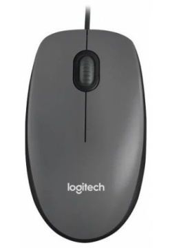 Мышь Logitech M90 Grey (910 001793) 910 001793 проводная –