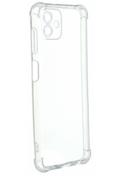 Накладка силикон iBox Crystal для Samsung Galaxy A04  с усиленными углами (прозрачный) УТ000033353
