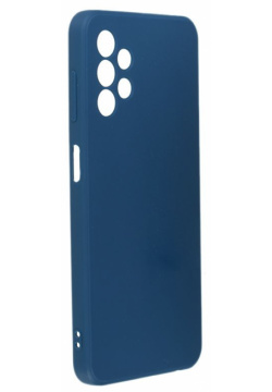 Накладка силикон iBox Case для Samsung Galaxy A13 с защитой камеры и подложкой  синий УТ000030301