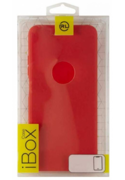 Накладка силикон iBox Case для Xiaomi Redmi Note 12 Pro с защитой камеры и подложкой  красный УТ000033639