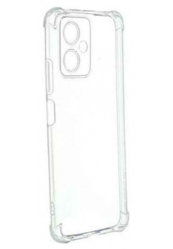 Накладка силикон iBox Crystal для Xiaomi Redmi Note 12  с усиленными углами (прозрачный) УТ000033289
