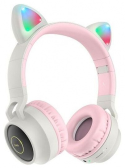 Наушники Hoco W27 Cat Ear  полноразмерные серые (18457) УТ000024690