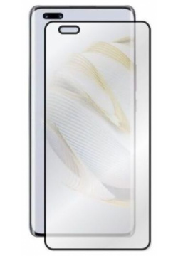 Стекло защитное Redline Huawei Nova 10 Pro Full Screen (3D) tempered glass GLUE черный Red line УТ000033521 