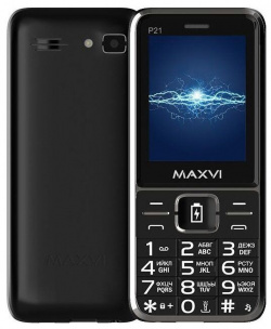 Мобильный телефон Maxvi P21 Black 