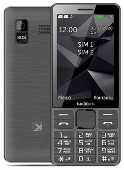 Мобильный телефон teXet TM D324 Grey 