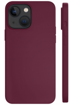 Чехол защитный VLP Silicone case with MagSafe для iPhone 14 Plus  марсала 1051011