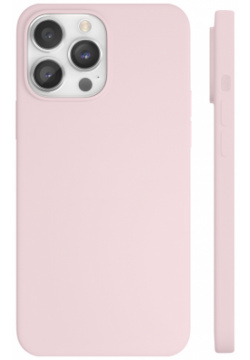 Чехол защитный VLP Silicone case with MagSafe для iPhone 14 ProMax  светло розовый 1051028