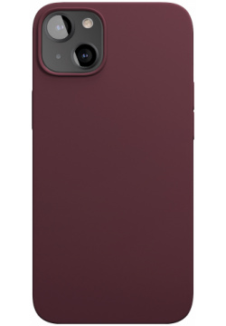 Чехол защитный VLP Silicone case для iPhone 13 mini  марсала SC21 54MS