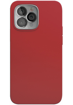 Чехол защитный VLP Silicone case для iPhone 13 ProMax  красный SC21 67RD