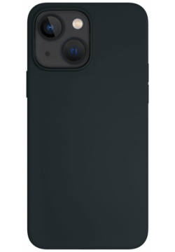 Чехол защитный VLP Silicone case для iPhone 14 Plus  черный 1051034