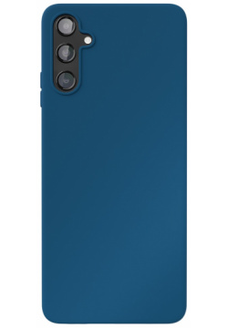 Чехол защитный VLP Silicone Case для Samsung Galaxy A14  темно синий 1051089 О