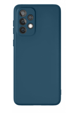 Чехол защитный VLP Silicone case для Samsung Galaxy A33 5G  темно синий 1051055