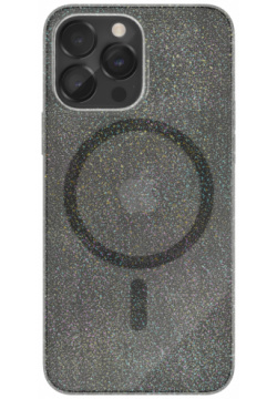 Чехол защитный VLP Starlight Case with MagSafe для iPhone 14 Pro  черный 1053006