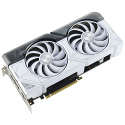 Видеокарта Asus NVIDIA GeForce RTX 4070 12288Mb (DUAL RTX4070 O12G WHITE) DUAL WHITE 