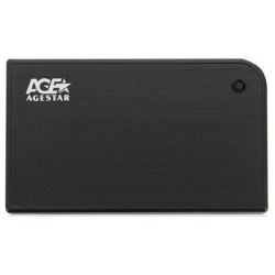 Внешний корпус для HDD/SSD AgeStar 3UB2A14 BLACK 2 5" черный 