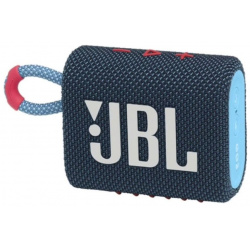 Портативная акустика JBL Go 3 Blue Pink JBLGO3BLUP 