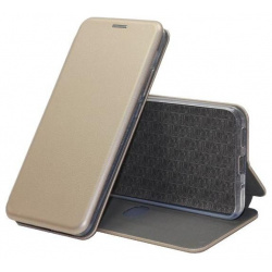 Чехол книжка WELLMADE для Samsung A34 золотой Защищает смартфон от грязи  пыли