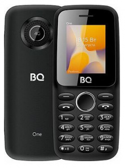 Мобильный телефон BQ 1800L ONE BLACK (2 SIM) 