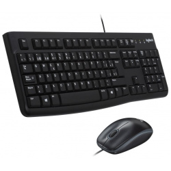 Набор клавиатура+мышь Logitech MK120 Black 920 002561 проводные клавиатура и
