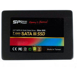 Накопитель SSD Silicon Power Slim S55 240Gb (SP240GBSS3S55S25) SP240GBSS3S55S25 S