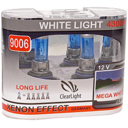 Комплект ламп Clearlight HB4 12V 55W WhiteLight (2 шт ) ML9006WL Галогеновая