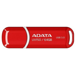 Флешка A Data UV150 64Gb (AUV150 64G RRD) USB3 1 Red AUV150 RRD 