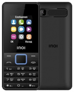 Мобильный телефон INOI 110 Black Сотовый с поддержкой двух