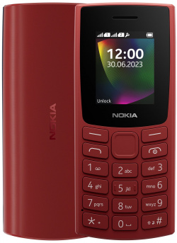 Мобильный телефон Nokia 106 (TA 1564) DS EAC Red 1GF019BPB1C01 