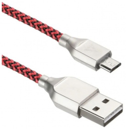 Кабель ACD Titan MicroUSB  USB A 1м красно черный (ACD U927 M1R) M1R