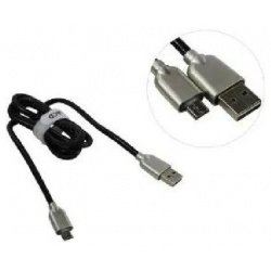 Кабель ACD Allure MicroUSB  USB A Кожа 1м черный (ACD U926 M1B) M1B для