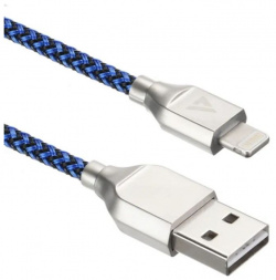 Кабель ACD Titan Lightning  USB A 1м сине черный (ACD U927 P5L) P5L