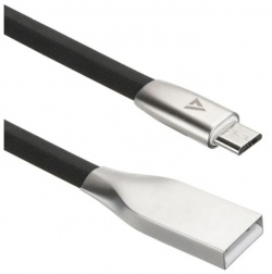Кабель ACD Infinity MicroUSB  USB A 1 2м черный (ACD U922 M1B) M1B